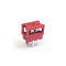 Red Mrc Connect Idc Cable Connector board to wire connectors / Phosphor Bronze 1.27mm