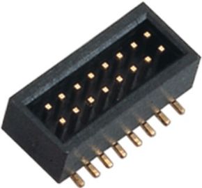 2 * 8 Pin Brass Gold Flash Złącze SMT Box Header 1.0mm PA9T