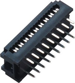 Mosiądz Sel Au / Ni 2 * 9P Złącze wtykowe DIP 2,54 * 7,62 mm PBT 30% GF UL94V-0 ROHS