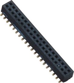 1.0mm SMT PA9T Gold Flash 40P Złącze żeńskie Header phosphor Bronze