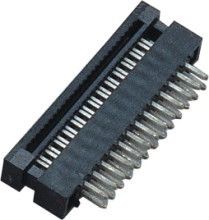 WCON 1.27mm DIP Złącze wtykowe 2 * 13P PBT 30% GF UL94V-0 Mosiądz Sel Au / Ni