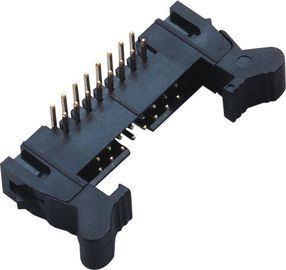 90 ° DIP Wyrzutnik zatrzask Nagłówek męski 16-pinowe złącze Idc 2.00 mm Pcb Pin Header