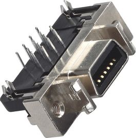 Złącze żeńskie DIP Computer Typ Cen 1.27mm 14P Stop cynku Poprzeczny harpun