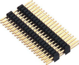1.27mm Złącze wtykowe do gniazda Podwójne rzędy Podwójne plastikowe Złącze PA9T Black Pcb Pin