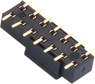 Złącze żeńskie Złącze 2,54 podwójnej płytki PCB SMT -40 ℃ do + 105 ℃