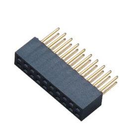 2.54 Rozmieszczenie dwóch w linii tworzywa sztucznego Wysoka 8,5 wierszowa żeński PCB do złącza PCB
