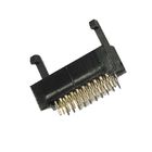 Listwa zatrzaskowa o skoku 2,54 mm PBT czarny mosiądz 10 - 60 pinów pasująca do 5212 / 5211