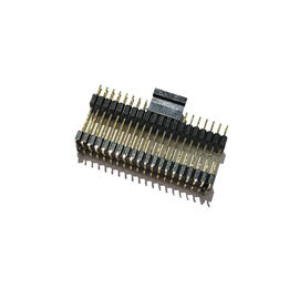 Złącze typu SMT typu Pin Header Double Plasitc Dual Row PA9T Black ROHS
