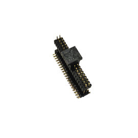 Złącze typu SMT typu Pin Header Double Plasitc Dual Row PA9T Black ROHS