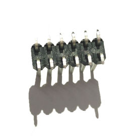 2 * 8P SMT 2.50 * 2.54 Mm Złącze skoku PA9T Czarne bez korka matowego