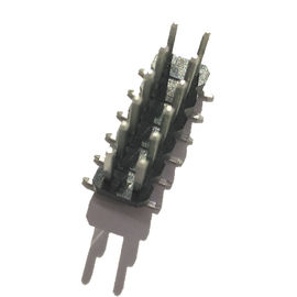 2 * 8P SMT 2.50 * 2.54 Mm Złącze skoku PA9T Czarne bez korka matowego