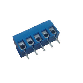 H = 8,4 3,81 mm Euro 2P Blok zacisków kątowych PBT Niebieski SN Plated ROHS