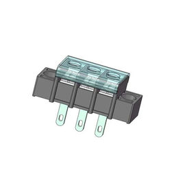 Fix Hole &amp;amp; W / T CAP D Typ Barrier Style Blocks Terminal 1 * 3P W = 13,5 H = 14,7 PA66 Czarny