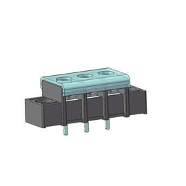 A Type With Fix Hole &amp;amp; CAP 7.62 Barrier Terminal Block 1 * 3P A Type H = 14,7 DIP = 5.3 ROHS