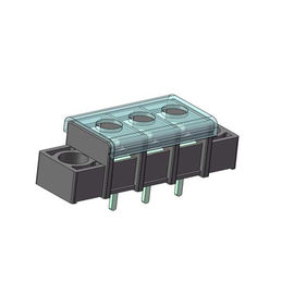 A Type With Fix Hole &amp;amp; CAP 7.62 Barrier Terminal Block 1 * 3P A Type H = 14,7 DIP = 5.3 ROHS