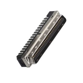 Złącze interfejsu męskiego typu PA9T IO typu męskiego typu Straight SCSI Connector