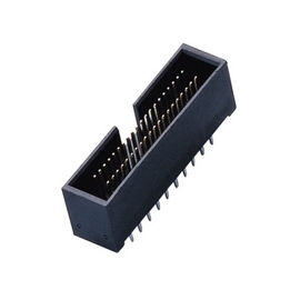 Four Row H = 10.5 1.27 * 2.54 Mm Złącze Box Header złącze proste PA9T czarny ROHS
