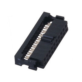 20 pin 2.00mm IDC Złącze żeńskie Złącze żeńskie z wybrzuszeniem PBT Phosphor Bronze Sel Au / Sn