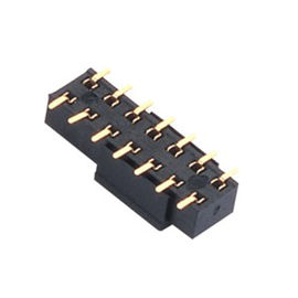 Złącze żeńskie SMT 2.54mm PA9T UL94V-0 Single Row