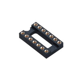 WCON 2.54mm Gniazdo IC 2 * 14P DIP H = 3,0, L = 7,43 Rząd skoku 10,16 Złącze WCON do płytki drukowanej