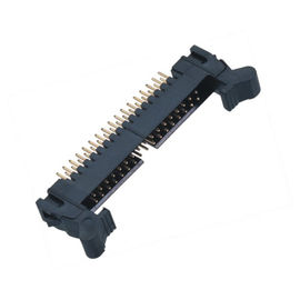 Zatrzask Zatrzask 2.00mm 2 * 7P 180 ° DIP Zatrzask Zatrzask S Typ Mosiądz Złoty błysk