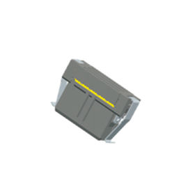 WCON 1,27 * 2,54 mm 2 * 10 pinowe złącze Idc LCP 30% GF UL94V-0 Brąz fosforowy Sel Au / Sn