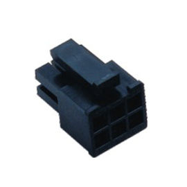 Obudowa 3.0 Pasek Mini Fit waflowy Pojedynczy rząd z krojem PA66 Czarny ROHS