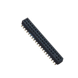 PA9T Pin Header 2.54 Kąt prosty, czarny dwurzędowy pin Header